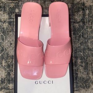 Gucci Jelly Sandals
